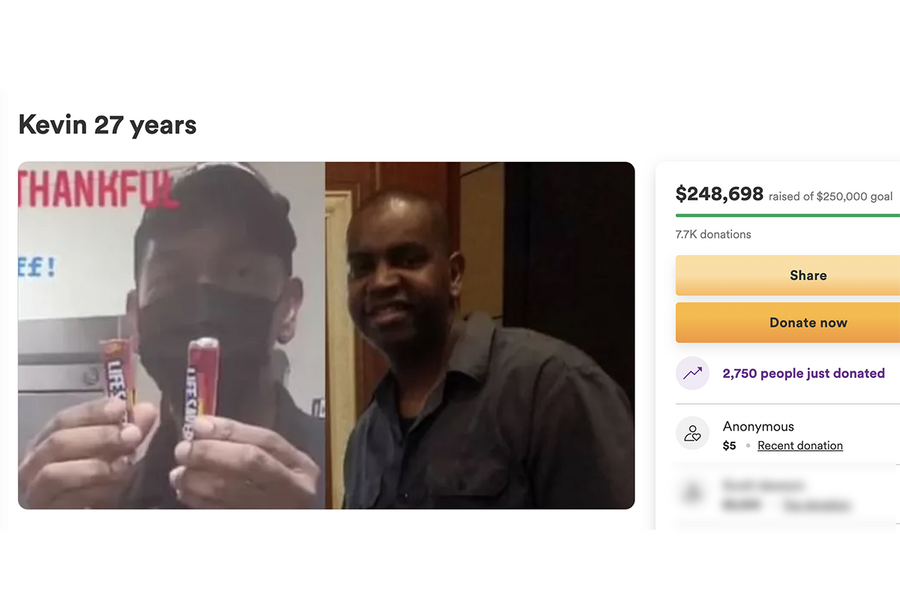 Global generosity helps reunite a fast-food worker with his family